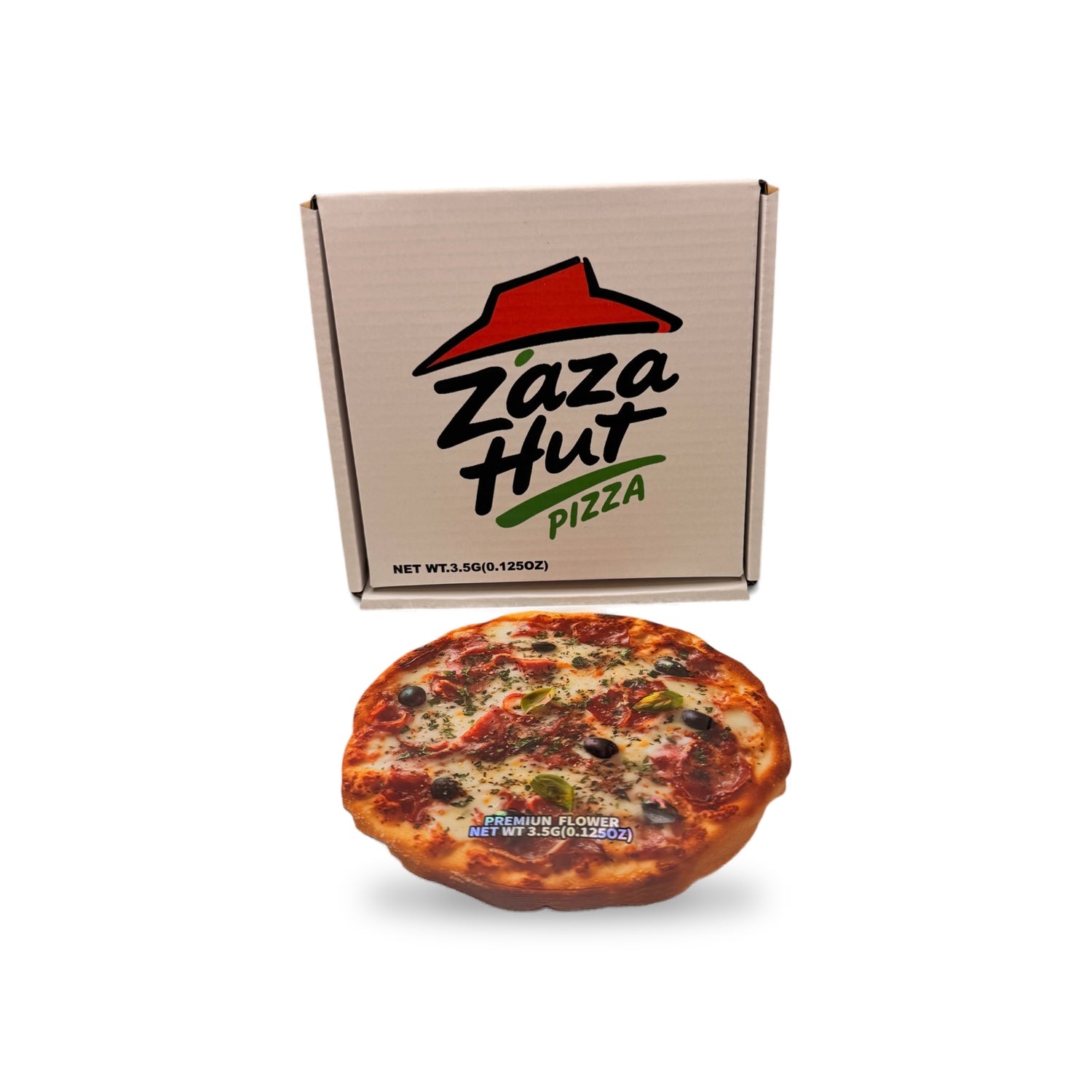 Zaza Hut Pizza Box